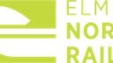 Elmia Nordic Rail logo with stylised green and white shapes