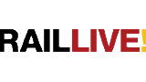 RAILLIVE! logo on a white background, RAIL in black, LIVE! in red and yellow.
