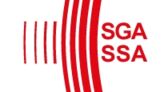 Red logo of the SGA SSA association for vibration protection experts. Red logo of the SGA SSA association for vibration protection experts.