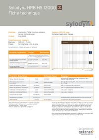 Data Sheet Sylodyn HRB HS 12000 FR