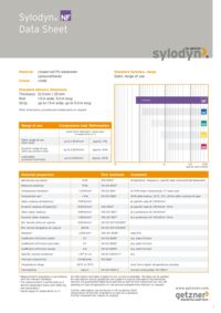 Data Sheet Sylodyn NF EN