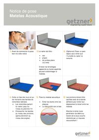 Getzner : Deux nouveaux tapis de protection contre les bruits de choc