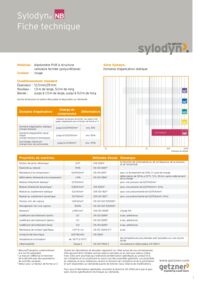  Data Sheet Sylodyn NB FR
