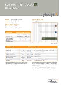 Data Sheet Sylodyn HRB HS 3000 EN