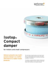 Getzner One Pager Isotop Compact EN
