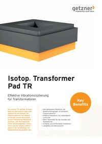 One Pager Isotop Transformer Pad TR DE