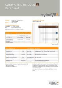 Data Sheet Sylodyn HRB HS 12000 EN