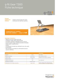 Data Sheet g-fit Gear T300 FR