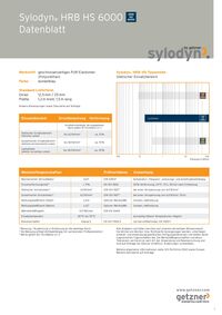 Datenblatt Sylodyn HRB HS 6000 DE 