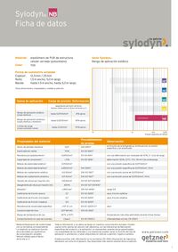 Sylodyn® NB
Hoja de datos de
materiales