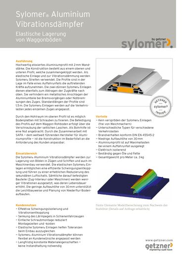Data Sheet Sylomer Aluminium Vibration Damper DE.pdf