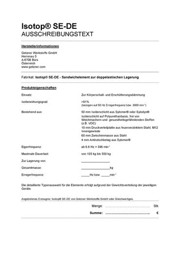 Tender Specification Isotop SE-DE de.pdf