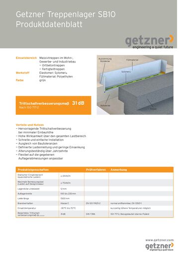 Data Sheet Getzner Stair Bearing SB10 DE.pdf