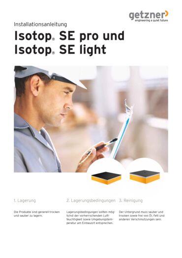 Installation Guideline Isotop SE pro and Isotop SE light DE.pdf
