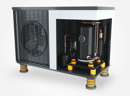 Compressor concept 2-step bearing Compressor concept 2-step bearing