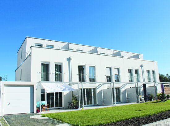 Reihenhausanlage Perlach München Treppenlagerung Reihenhausanlage Perlach München Treppenlagerung