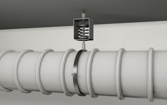 3D model HVAC pipe