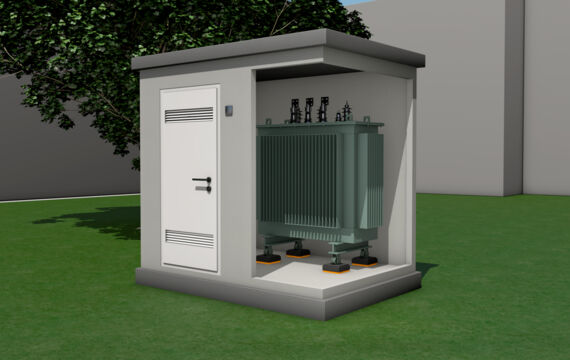 3D model HVAC transformer