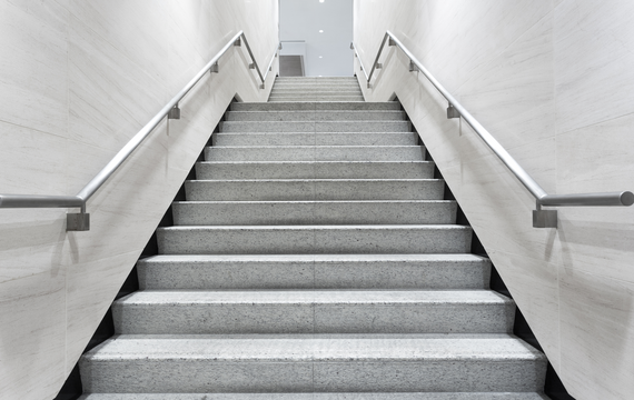 Concrete staircase Betontreppe, Massivtreppe, Stiege