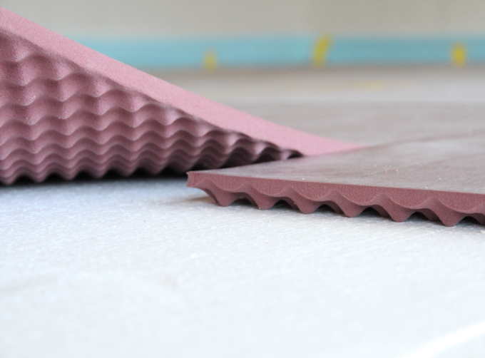 Installation Acoustic Floor Mat 35 Installation Acoustic Floor Mat 35