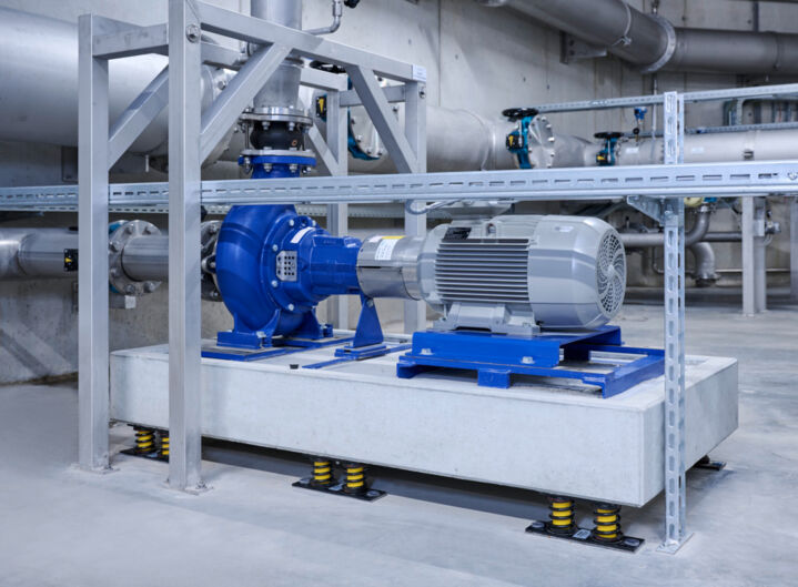 Pump bearing Seenutzung Bregenz Isotop DSD-BL Pumpe