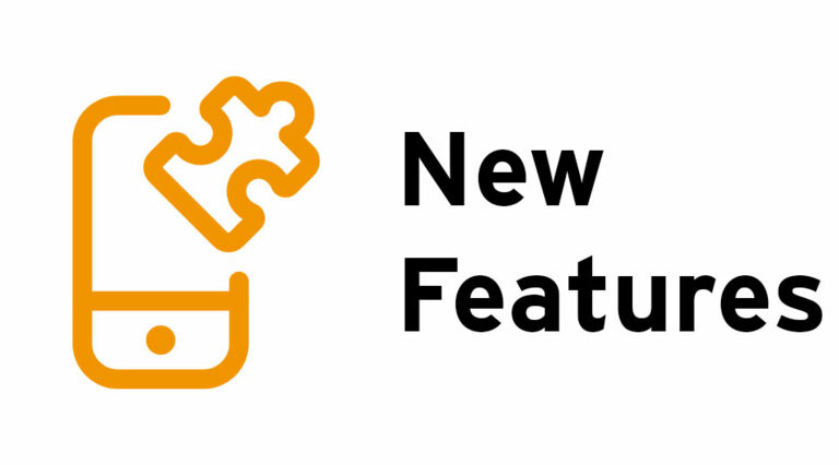 New features EN New features EN
