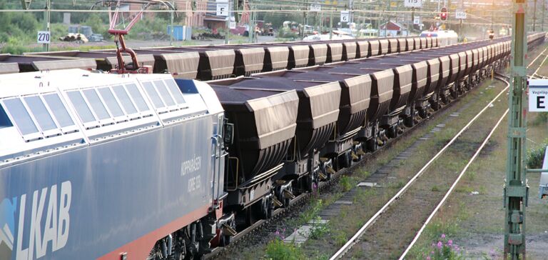 Schweden Malmbanan Zug Schweden Malmbanan Zug