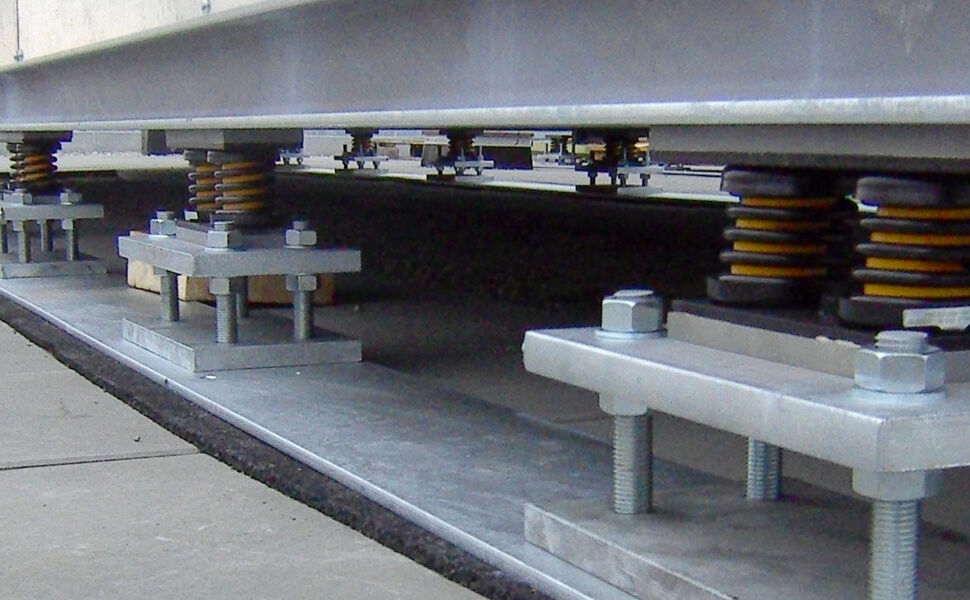 Elastische Lager für HKL/HVAC Anlagen | Getzner Werkstoffe