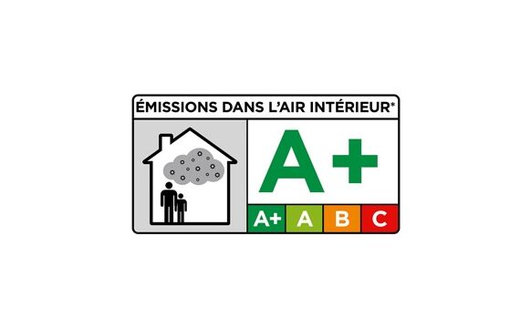 Certificate Emissions dans l'air intérieur A +