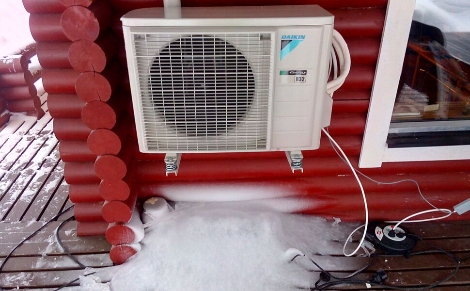 Bearing of a heat pump, outdoor unit, Daikin