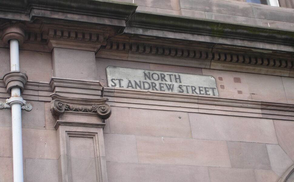 ScotRail North St. Andrew Street
