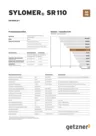 Data Sheet Sylomer SR 110 DE