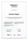 Getzner Gruppe_respACT Urkunde