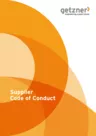 Brochure Supplier Code of Conduct EN