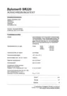 Ausschreibungstext Sylomer SR 220 DE