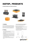 Installation Guideline Isotop products DE