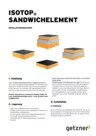 Installation Guideline Isotop Sandwichelement DE