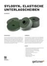 Data Sheet Elastic Washers DE