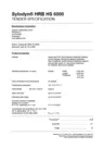 Tender Document Sylodyn HRB HS 6000 DE