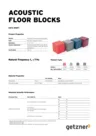 Data Sheet Acoustic Floor Blocks EN US