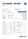  Data Sheet Sylomer SR 850 EN
