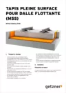 Installation Guideline Mass-Spring Systems Full-Surface FR