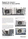 Measurement report_ Split air-handling unit FR