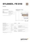 Data Sheet Sylomer FR 3110 EN 