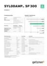 Data Sheet Sylodamp SP 300 DE
