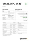 Data Sheet Sylodamp SP 30 EN