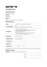 Tender Specification Isotop TR de