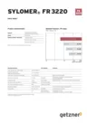 Data Sheet Sylomer FR 3220 EN