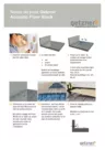 Installation Guide Acoustic Floor Blocks FR