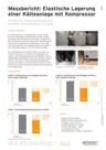 Measurement Report: Elastic Bearing of a Chiller Compressor System DE
